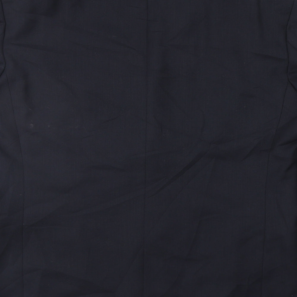 Harewood Mens Blue Jacket Suit Jacket Size 40
