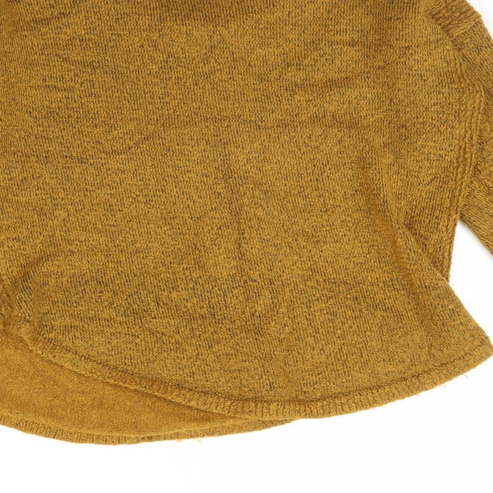 New Look Womens Yellow Pullover Jumper Size 10