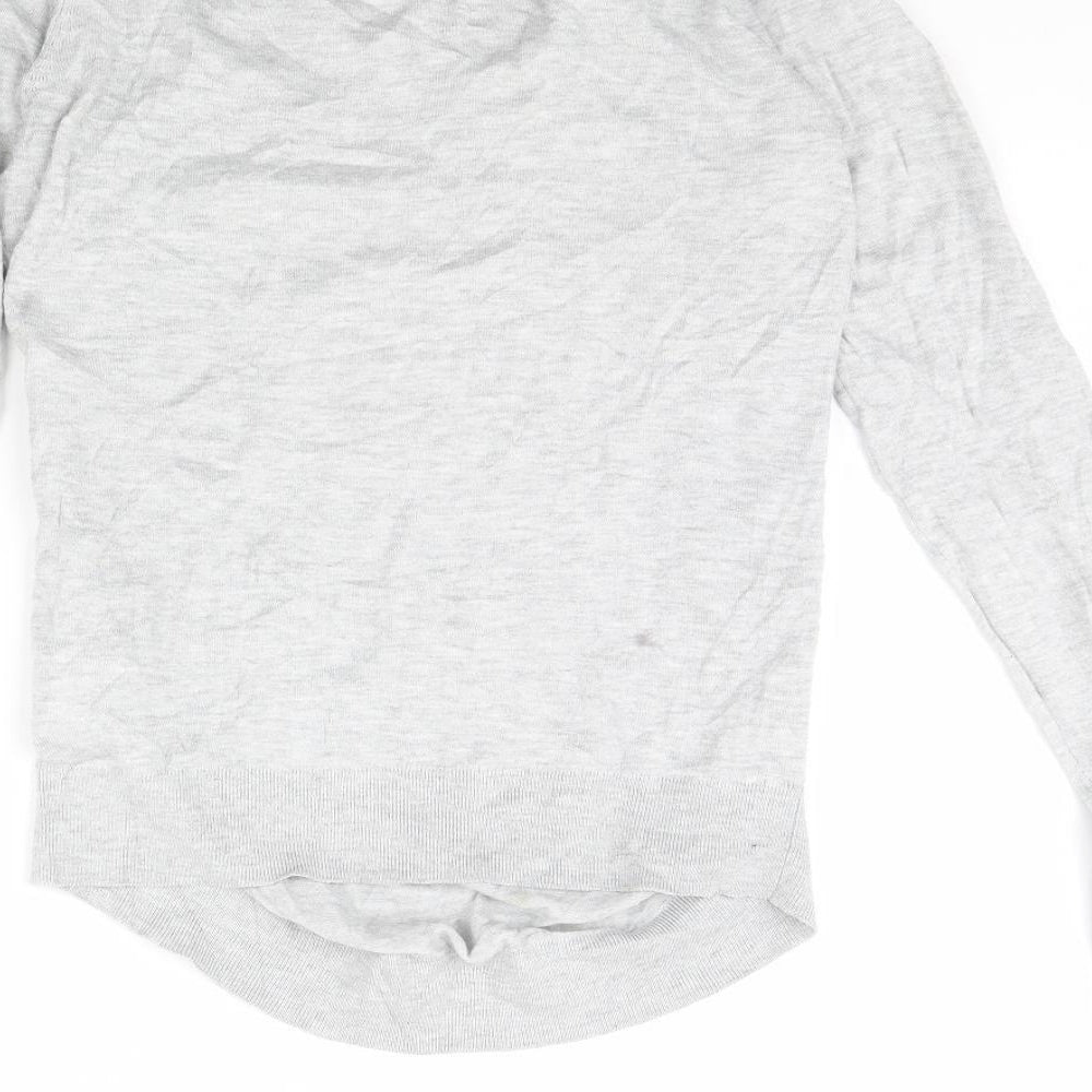 H&M Womens Grey Pullover Jumper Size M