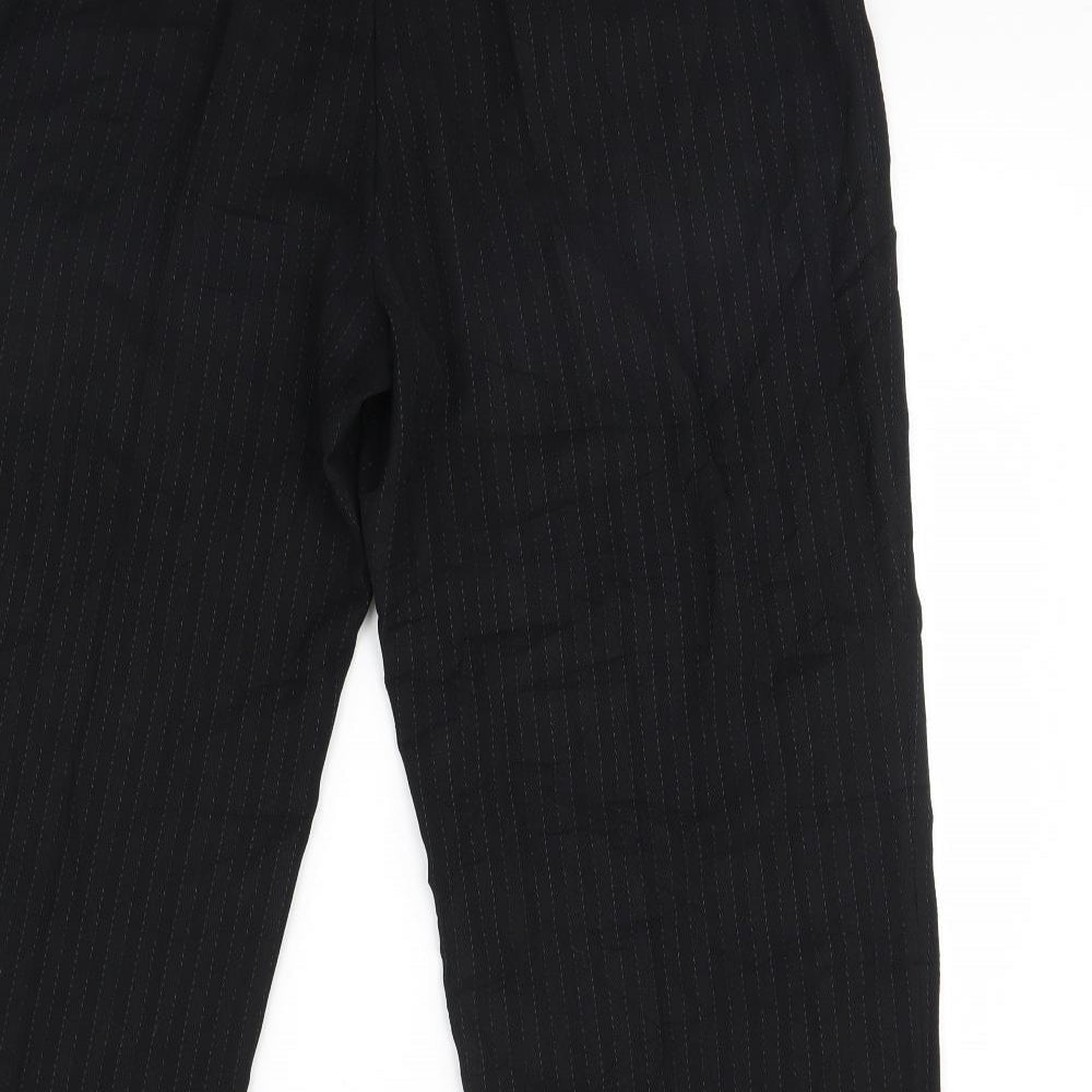 ELVI Womens Black Dress Pants Trousers Size 20 L30 in