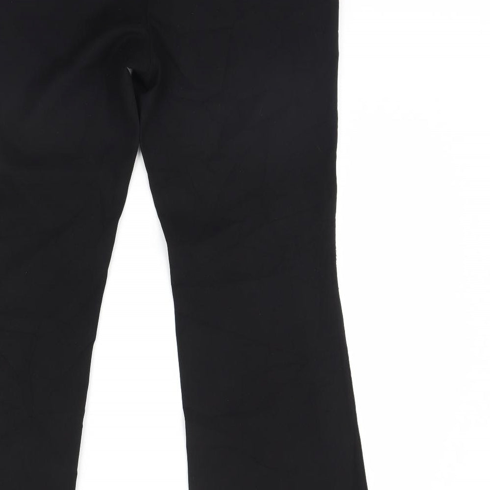 M&Co Womens Black Dress Pants Trousers Size 10 L30 in