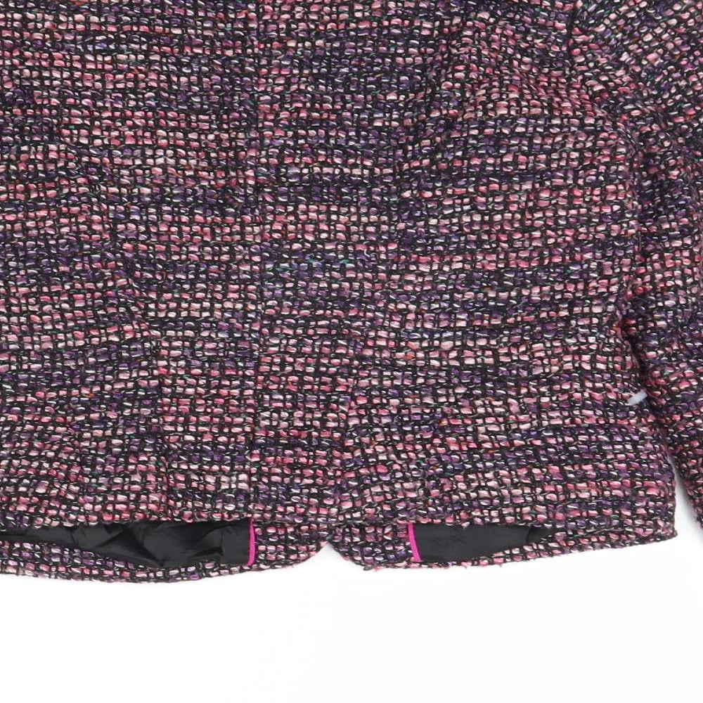 H&M Womens Pink Jacket Size 8 - Shoulder Pads
