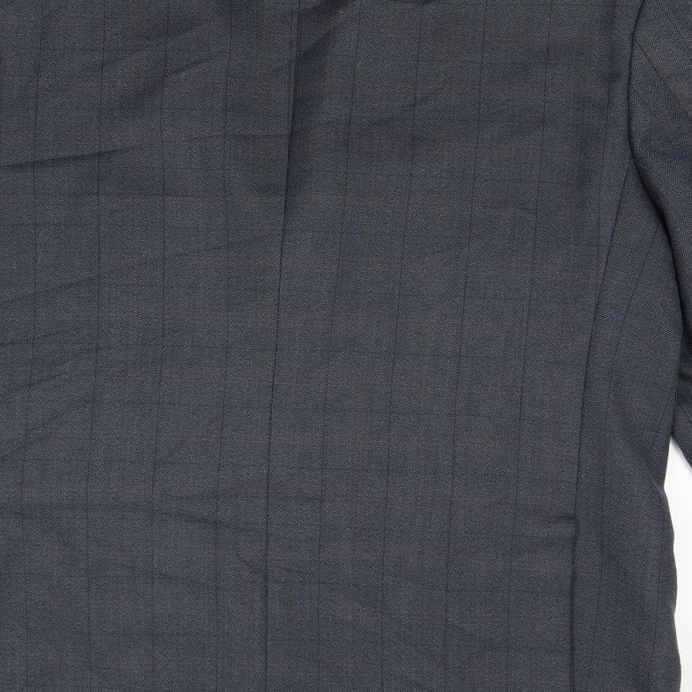 James Barry Mens Blue Jacket Blazer Size 44