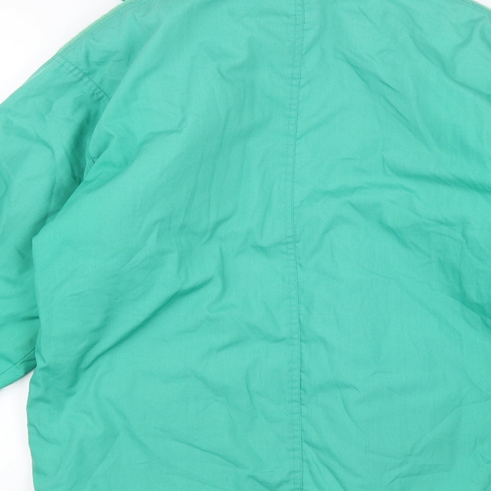 Sensations Womens Green Anorak Jacket Size 12