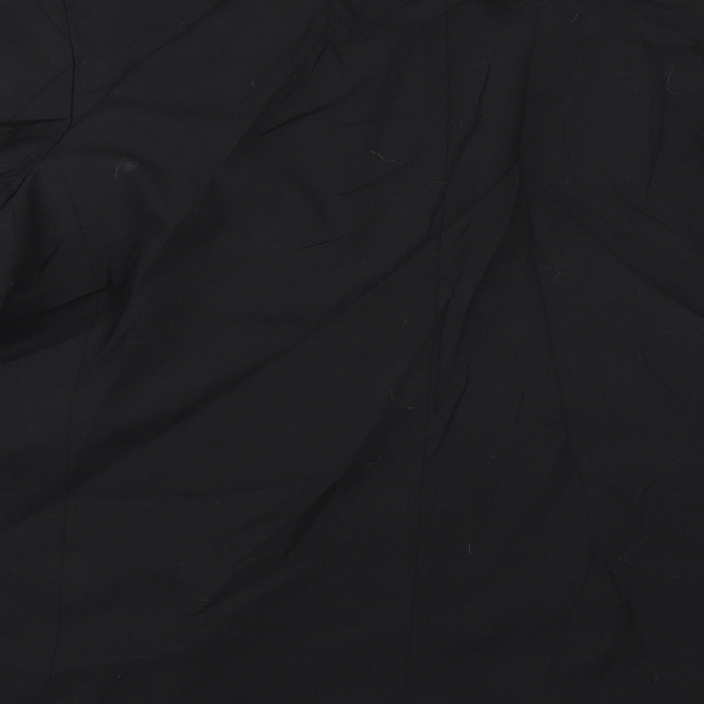 Preworn Mens Black Jacket Blazer Size 42