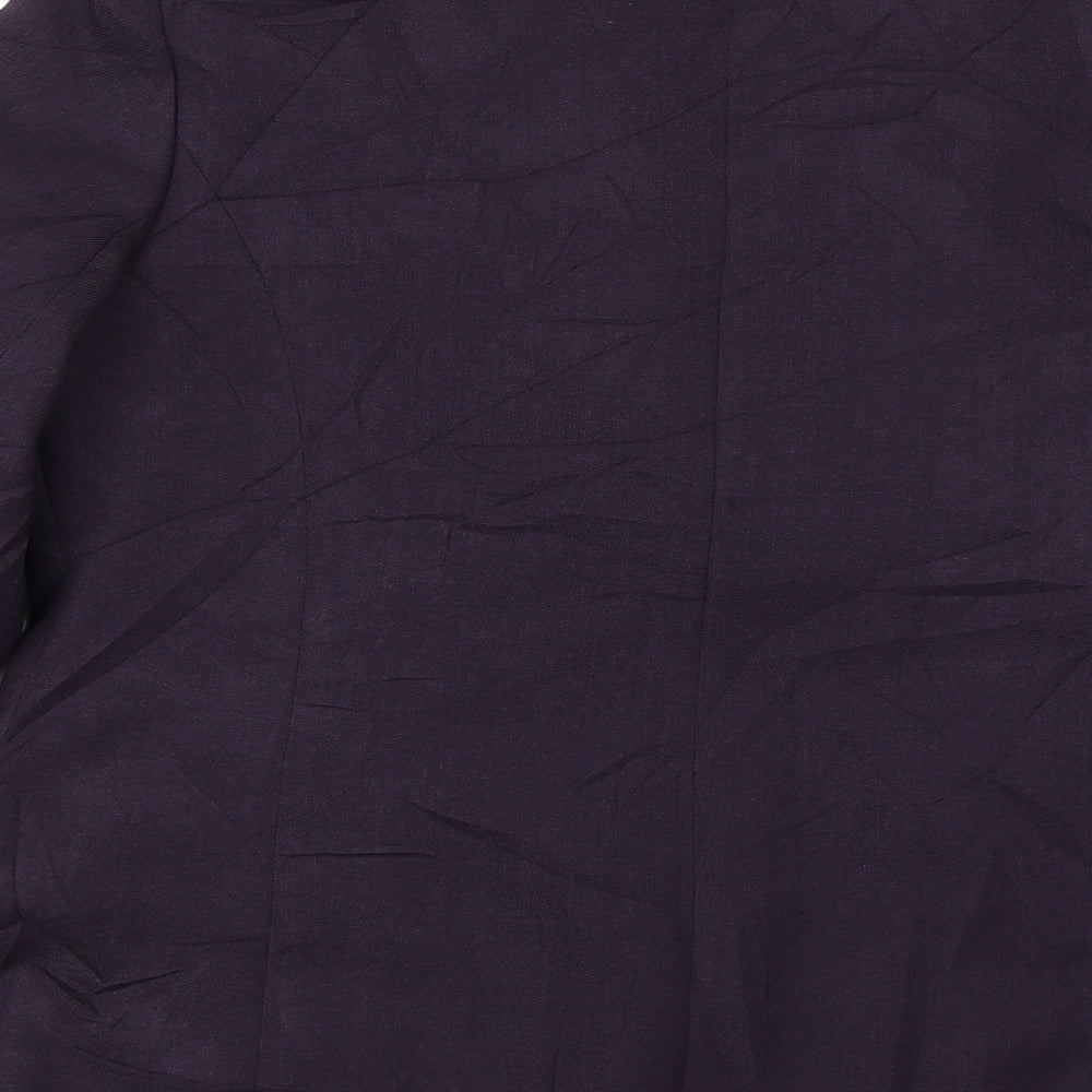 Debenhams Womens Purple Jacket Blazer Size 14