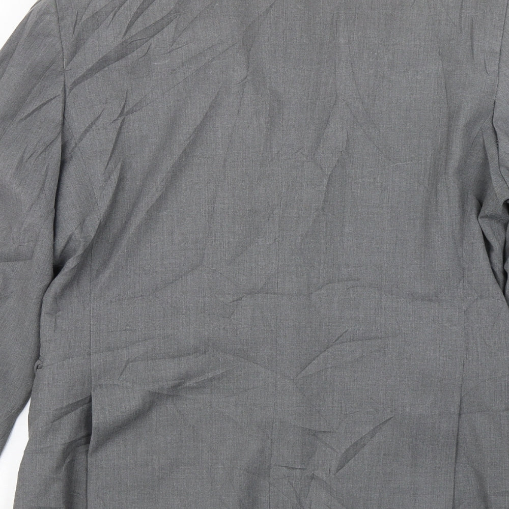 Topshop Mens Grey Jacket Blazer Size 38