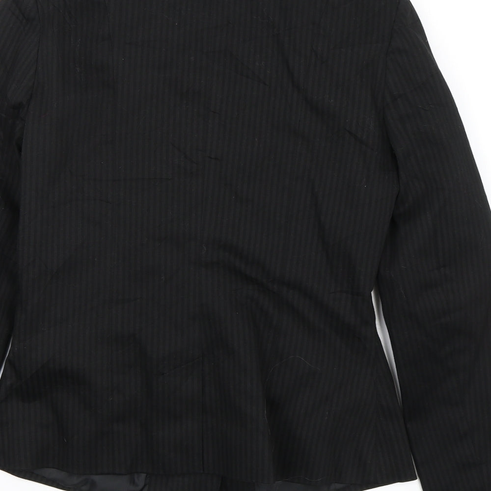 Pilot Womens Black Jacket Blazer Size 10
