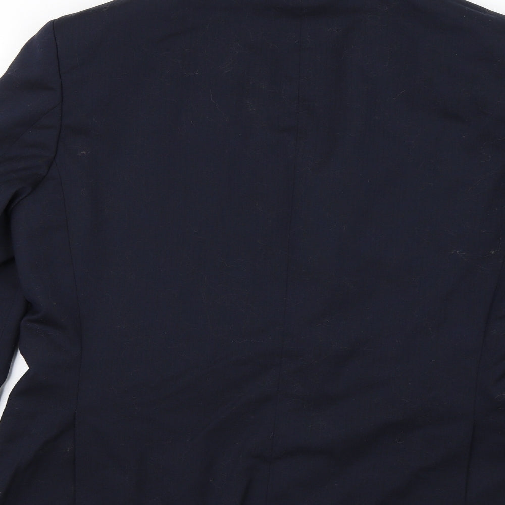 Preworn Mens Blue Jacket Suit Jacket Size 42