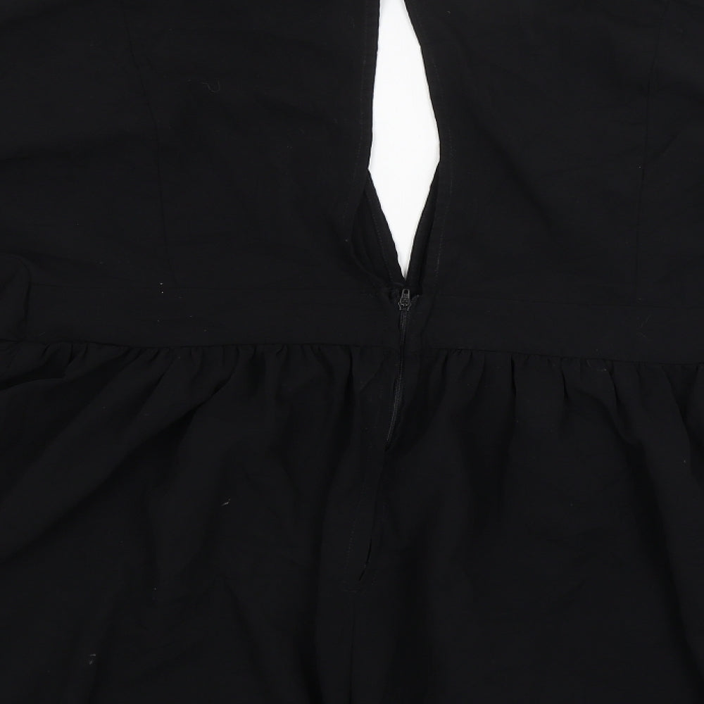Motel Womens Black Fit & Flare Size M
