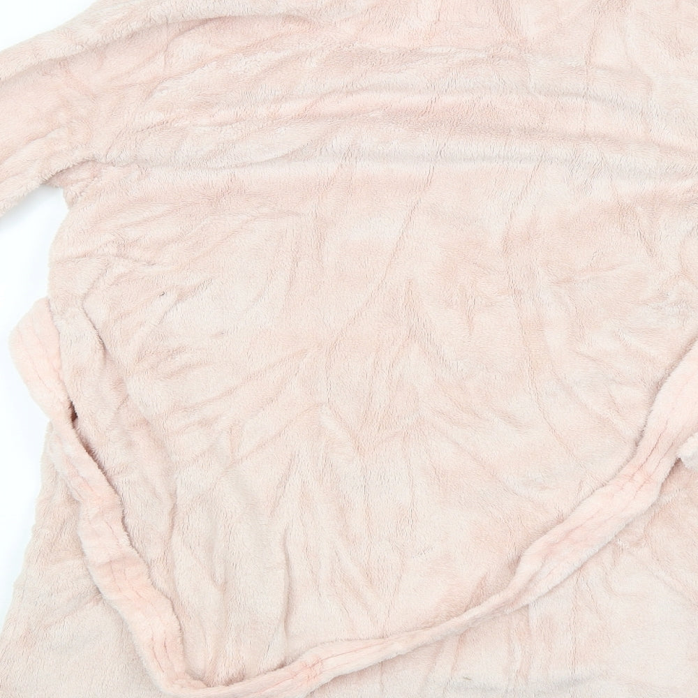 Love To Lounge Womens Pink Solid Babydoll Gown Size 4