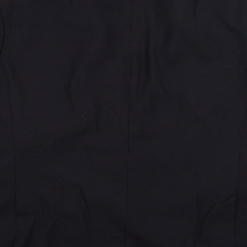 St michael Womens Black Jacket Coat Size 46