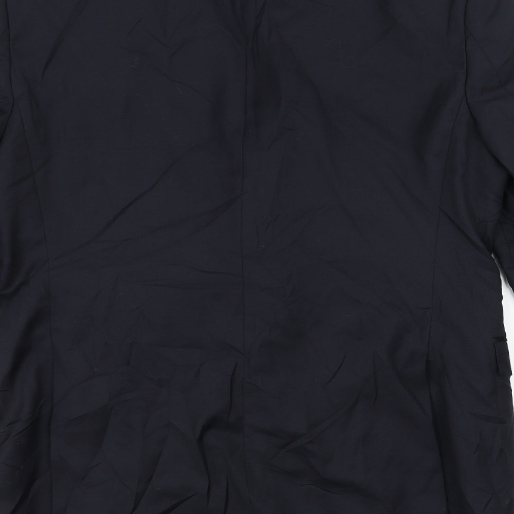 French Connection Mens Blue Jacket Suit Jacket Size 40