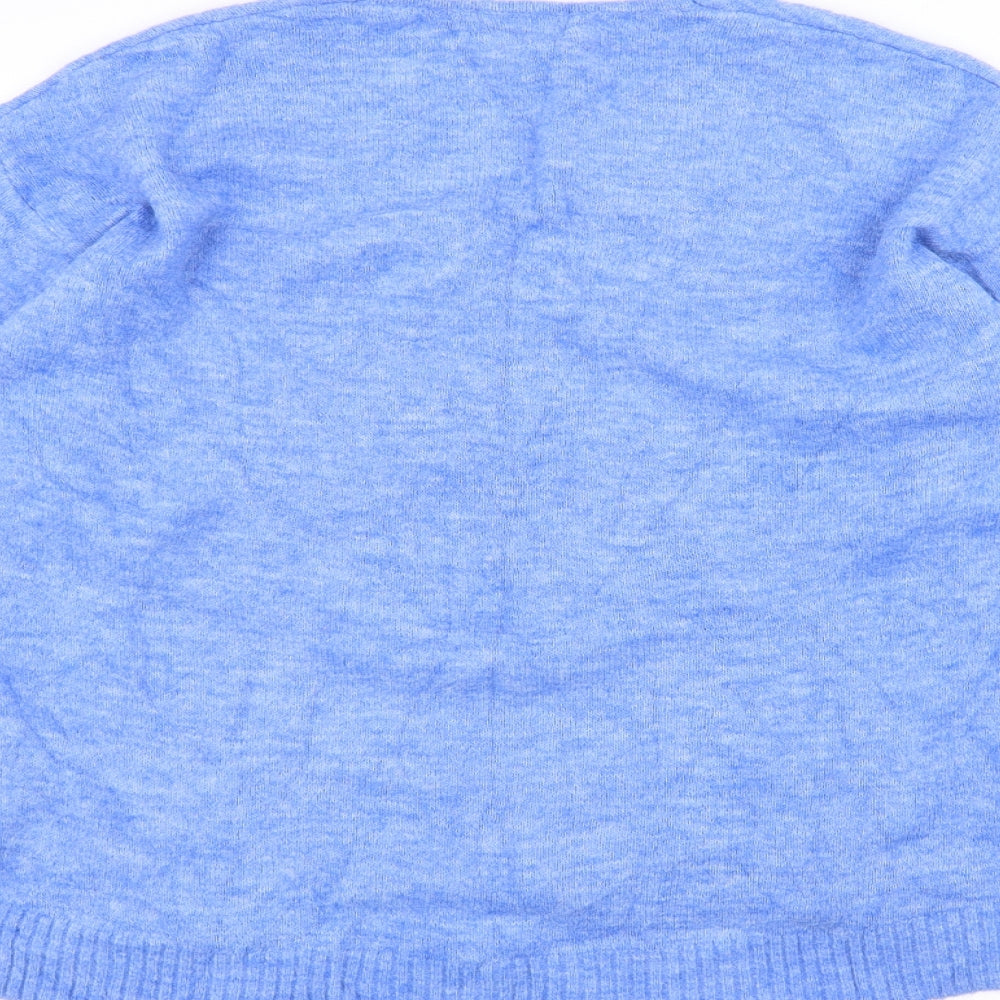 H&M Womens Blue Pullover Jumper Size XS