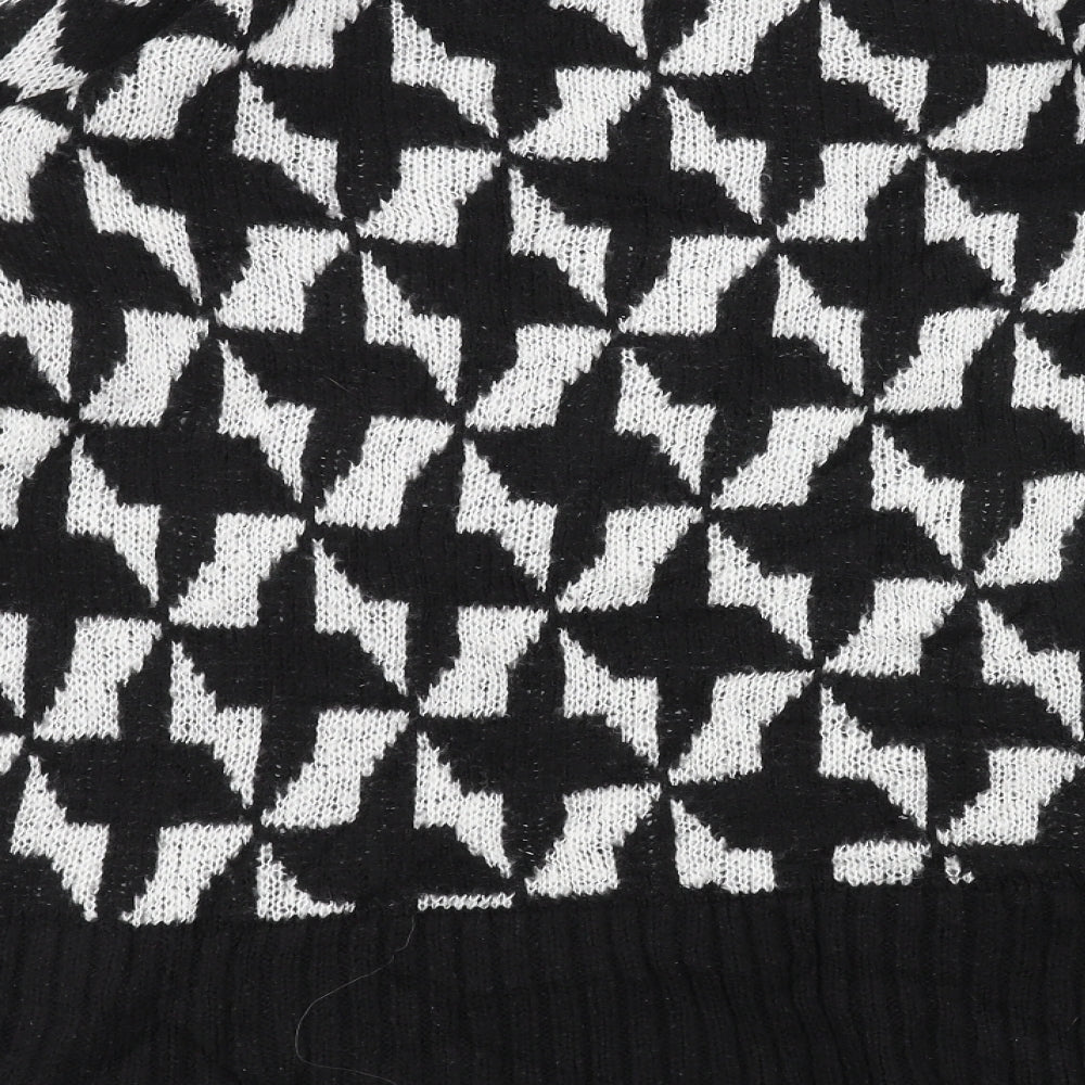 F&F Womens Black Pullover Jumper Size 16