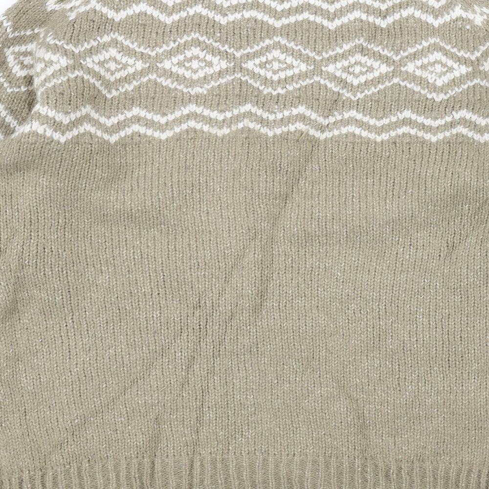 Kersh Womens Brown Pullover Jumper Size M