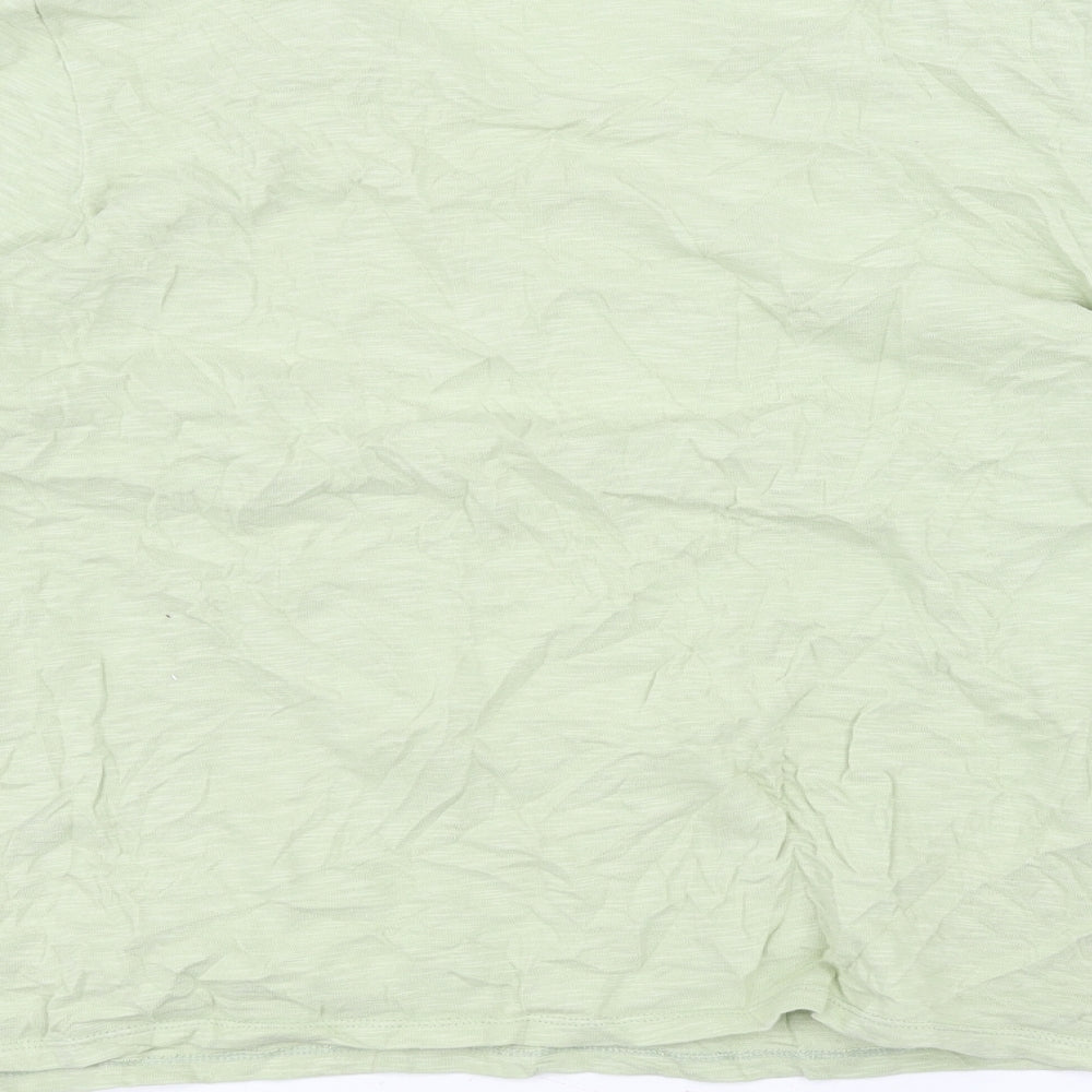 EURECO Womens Green Basic T-Shirt Size 18
