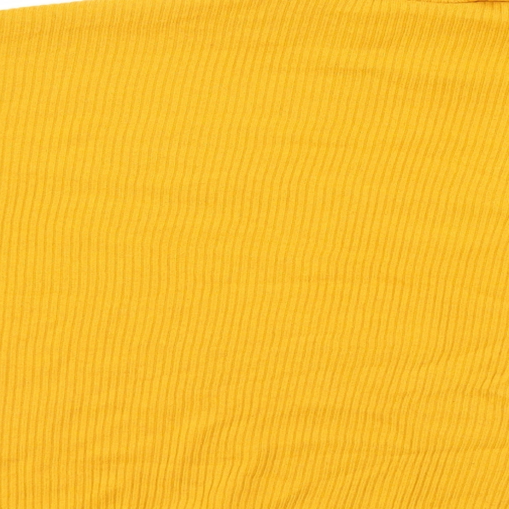 Divided Womens Gold Pullover Jumper Size M