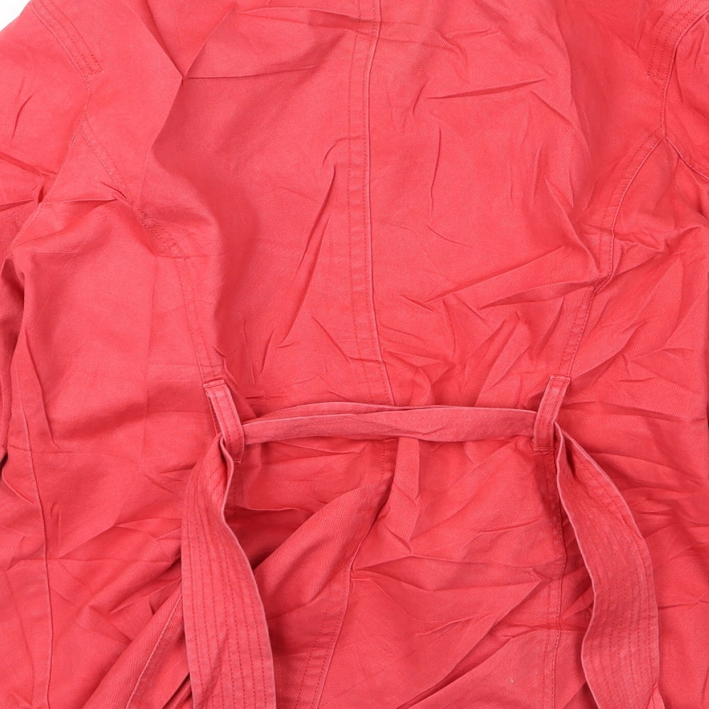 Gap Womens Pink Overcoat Jacket Size XL