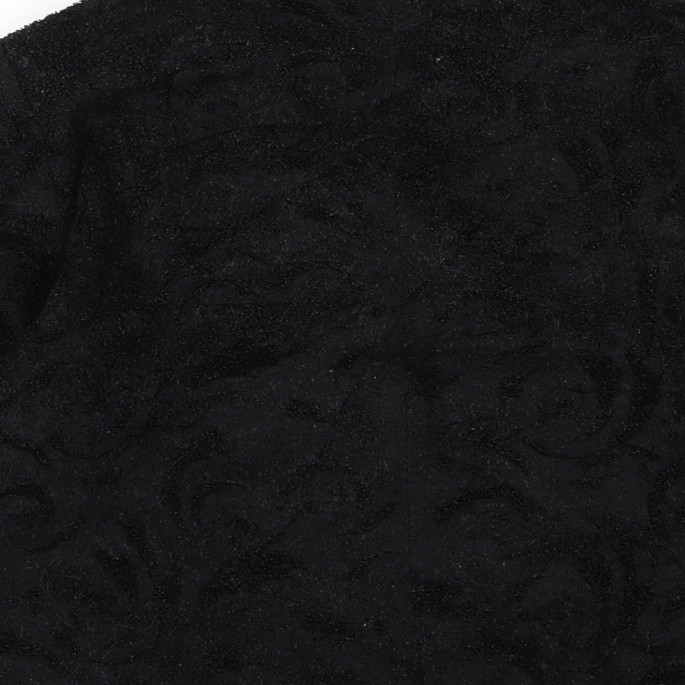 anne sofie Womens Black Jacket Size M