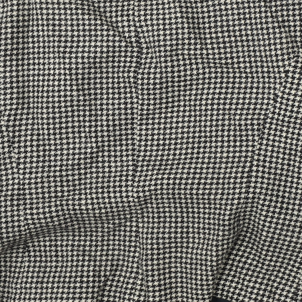 Jenni Barnes Womens Multicoloured Houndstooth Jacket Blazer Size 12