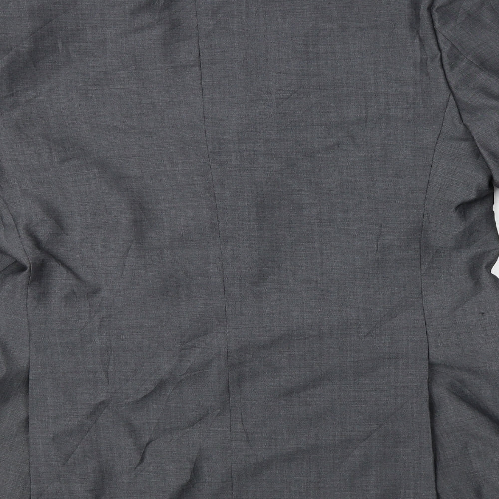 Marks & Spencer Mens Grey Jacket Suit Jacket Size 40