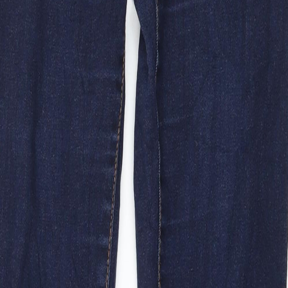 Denim & Co. Womens Blue Denim Skinny Jeans Size 6 L31 in
