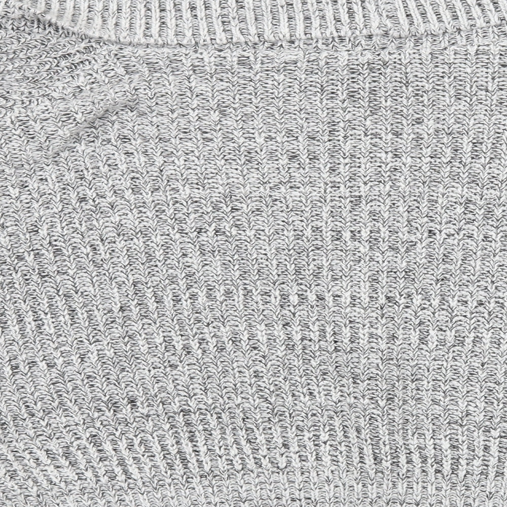 New Look Womens Grey Knit Pullover Jumper Size 12