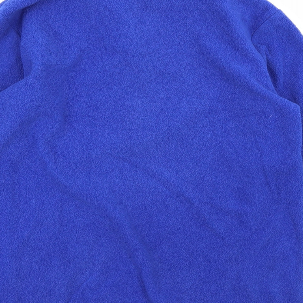 Freedom Trail Womens Blue Fleece Pullover Sweatshirt Size 4