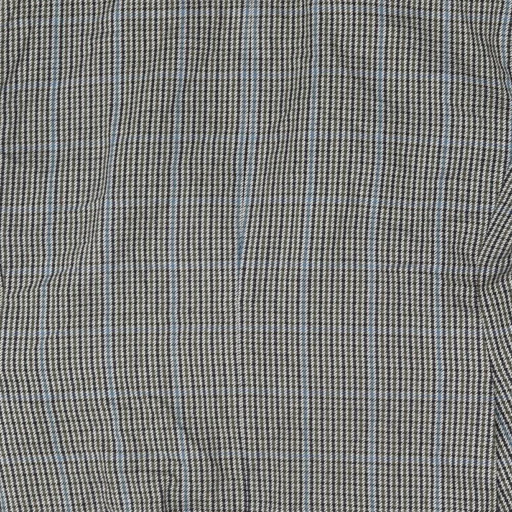 Brook Taverner Mens Green Striped Jacket Suit Jacket One Size