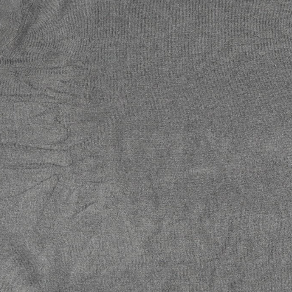 Classic Womens Grey Pullover Sweatshirt Size 16