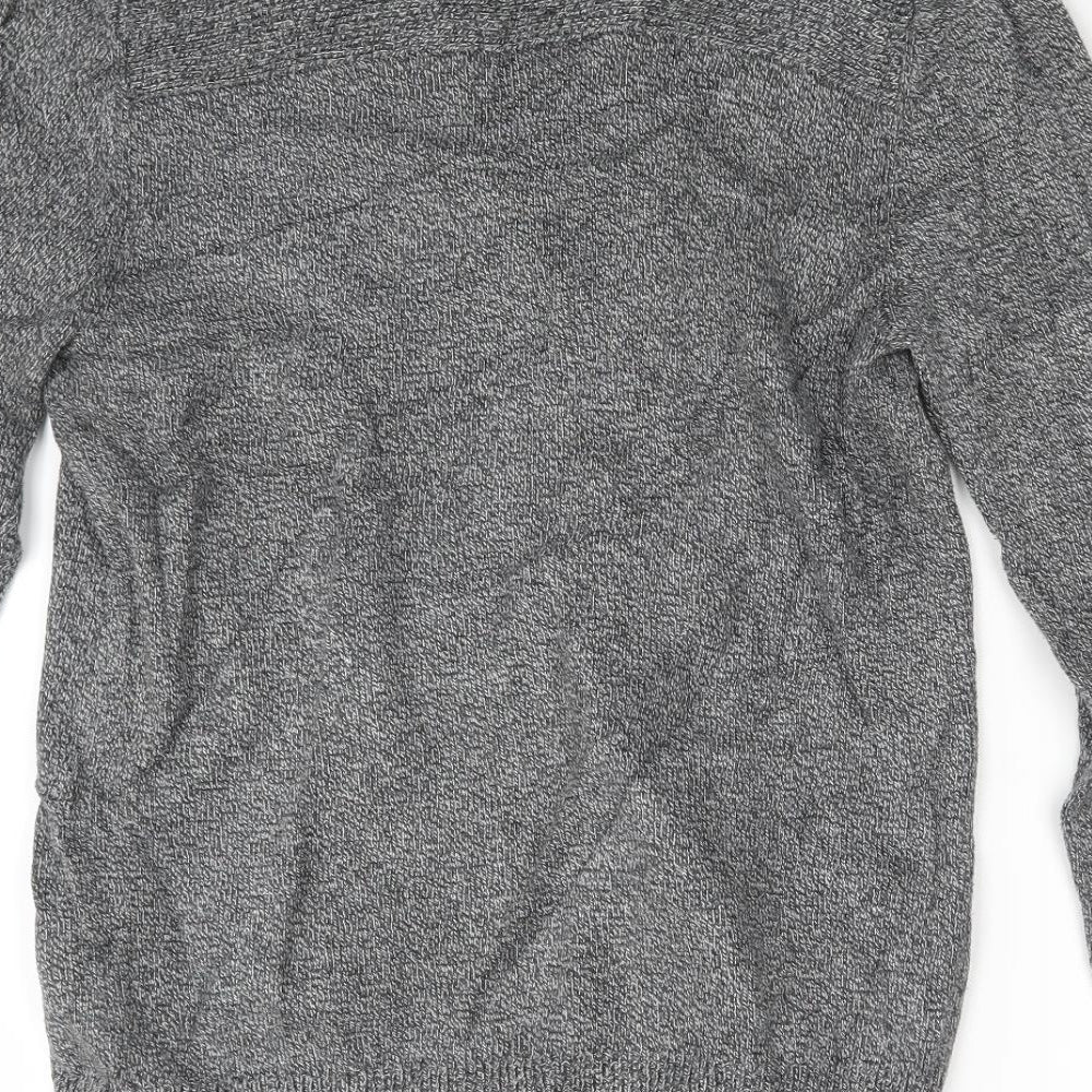 H&M Womens Grey Cardigan Jumper Size S