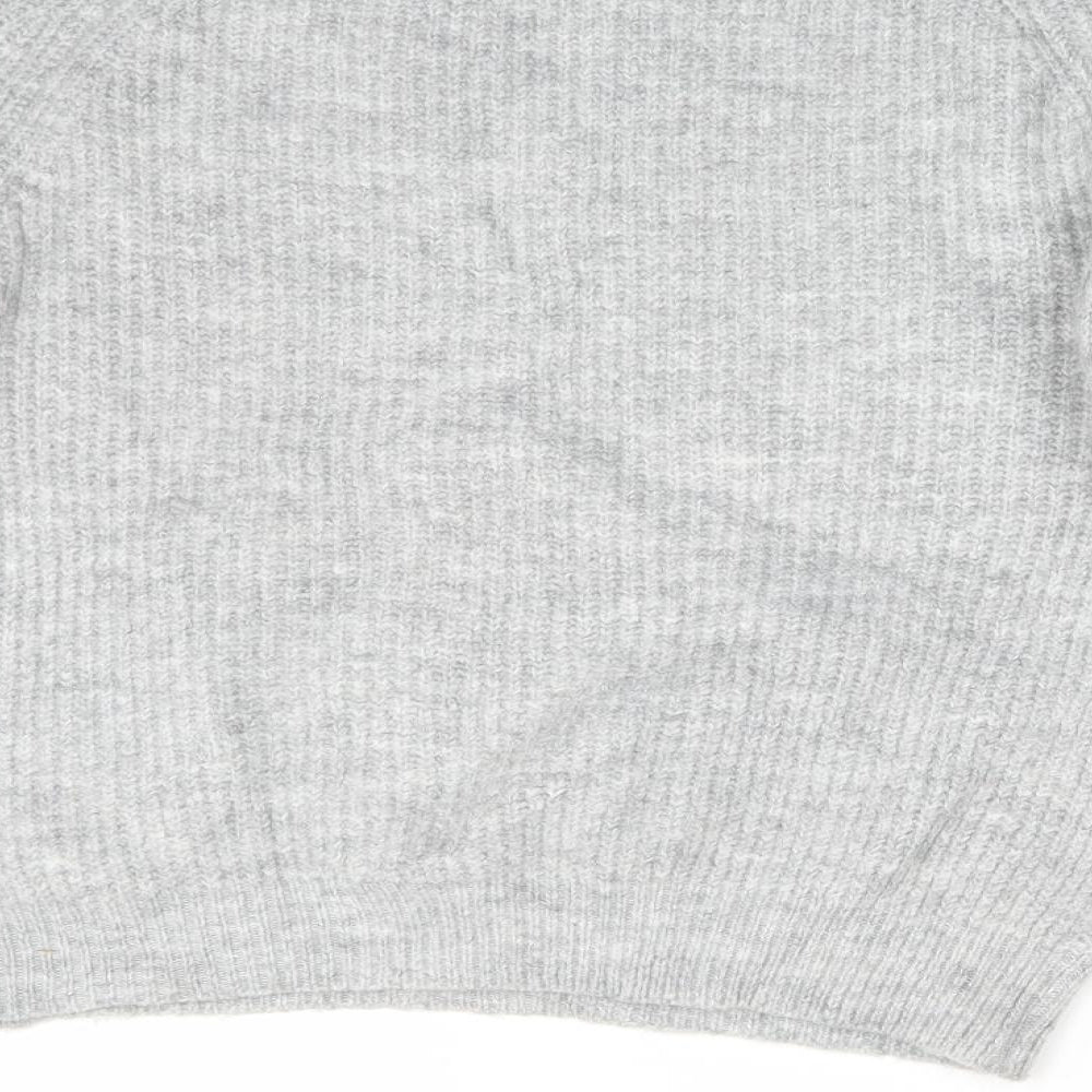 Papaya Womens Grey Pullover Jumper Size S