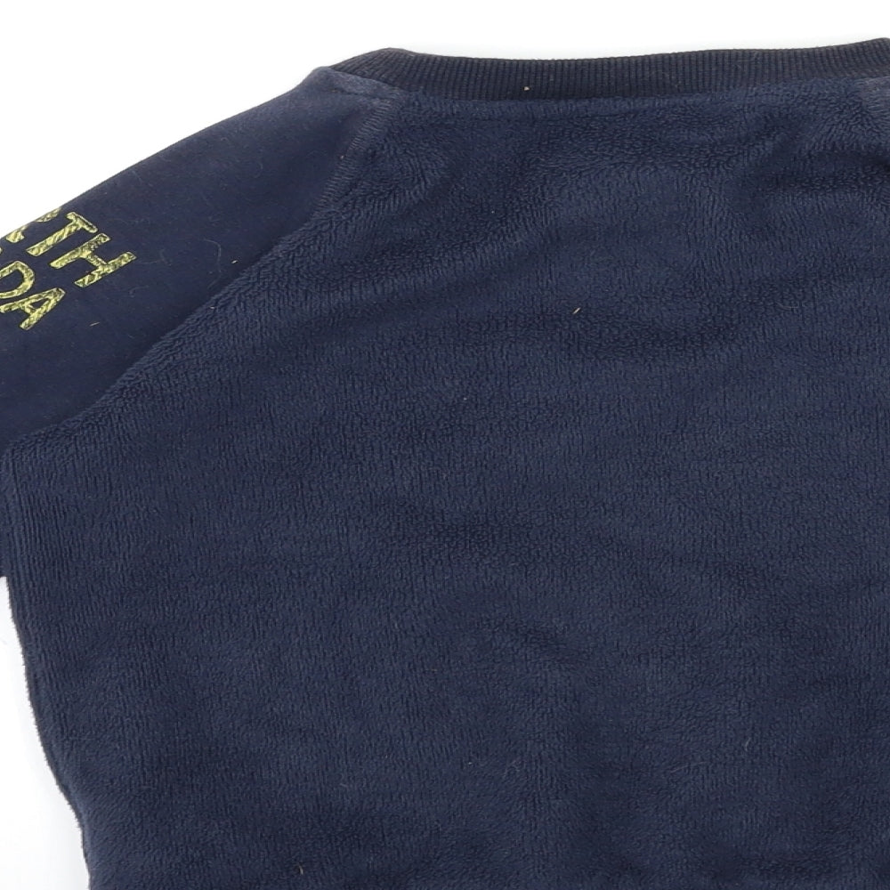 F&F Boys Blue Pullover Sweatshirt Size 5-6 Years