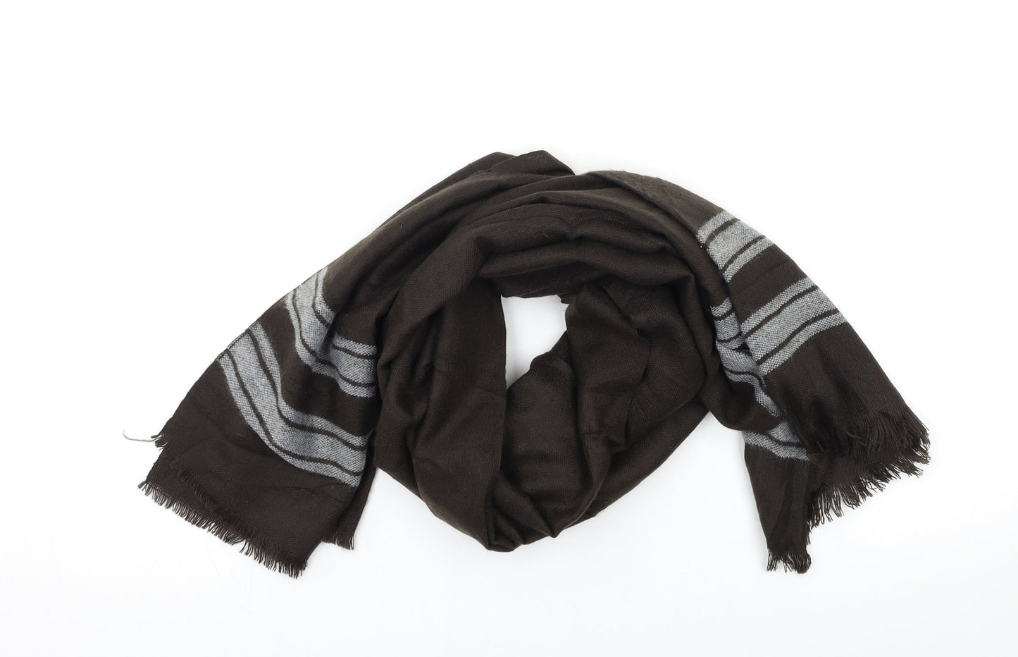 MO ACESSORIES Mens Bronze Spotted Scarf One Size