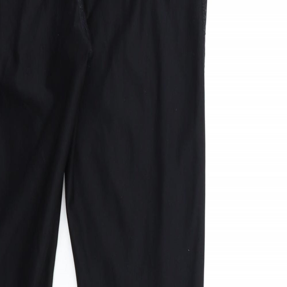 George Womens Black Compression Leggings Size 6 L26 in