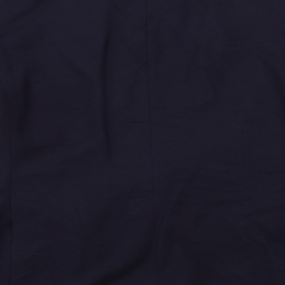 WILLIAM CHRISTIAN Mens Blue Jacket Suit Jacket Size 42