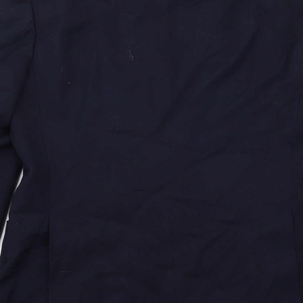 robert leonards Mens Blue Jacket Blazer Size 40
