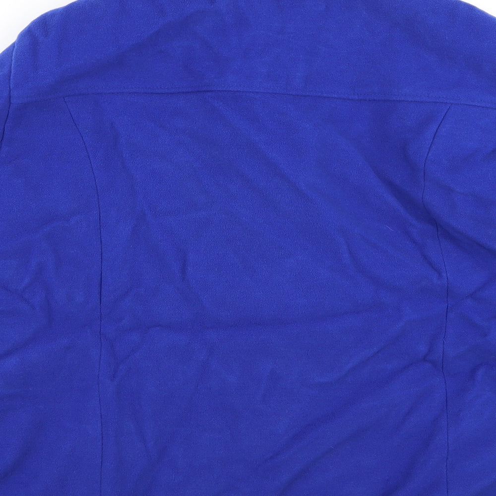 elegance Womens Blue Jacket Size 16