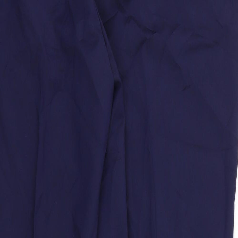 railway rockstar Womens Blue Trouser Suit Suit Trousers Size 18 L36 in