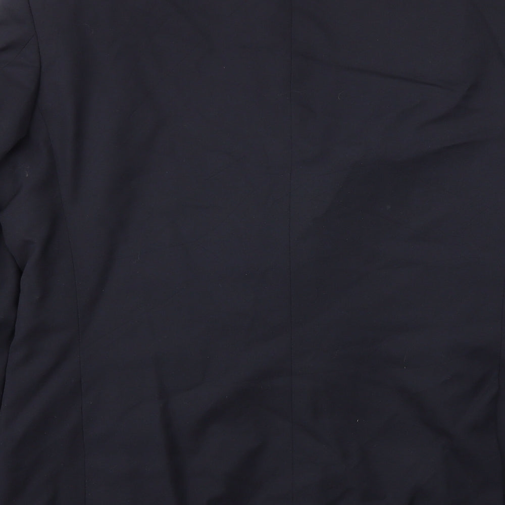 Preworn Mens Blue Jacket Blazer Size 44