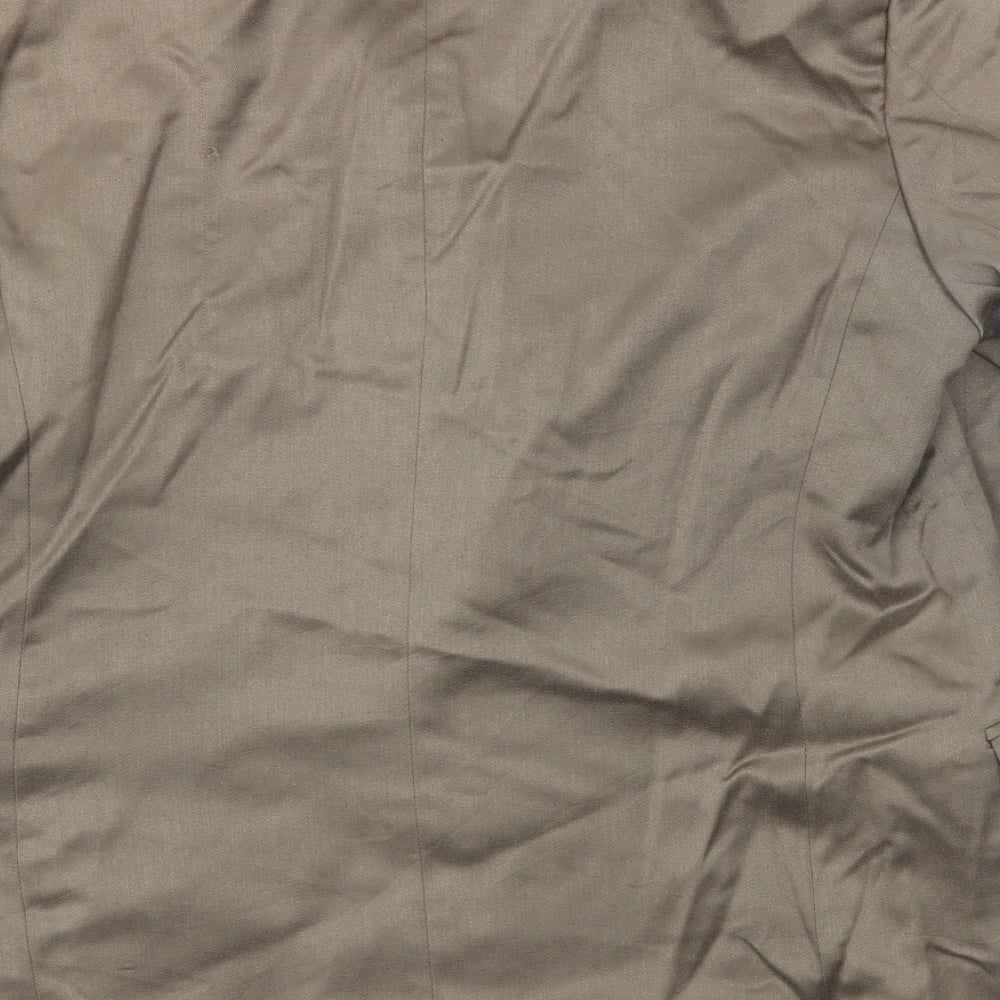 Preworn Mens Brown Jacket Blazer Size 42