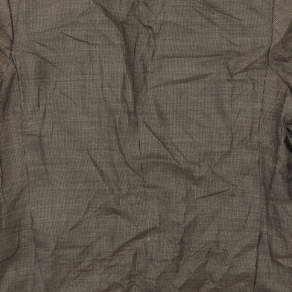 BY BARUTTI Mens Brown Jacket Blazer Size 42