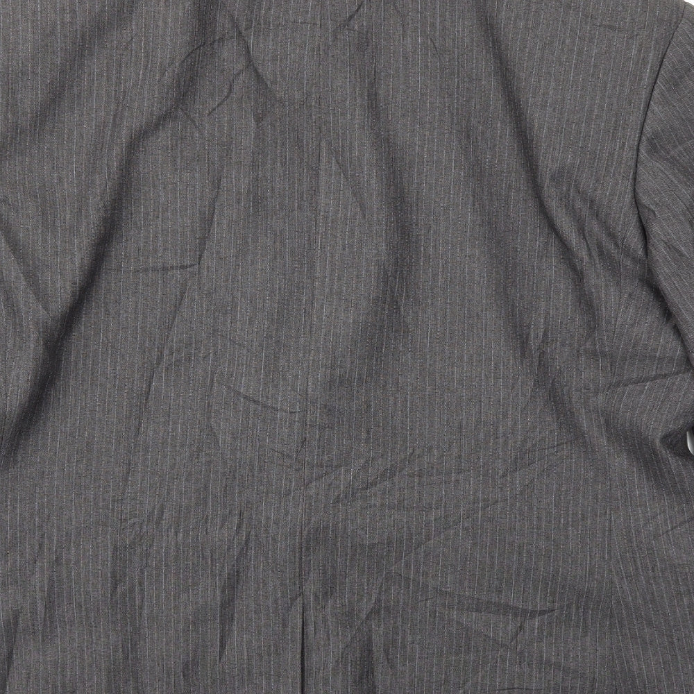 T&W Mens Grey Jacket Blazer Size 46