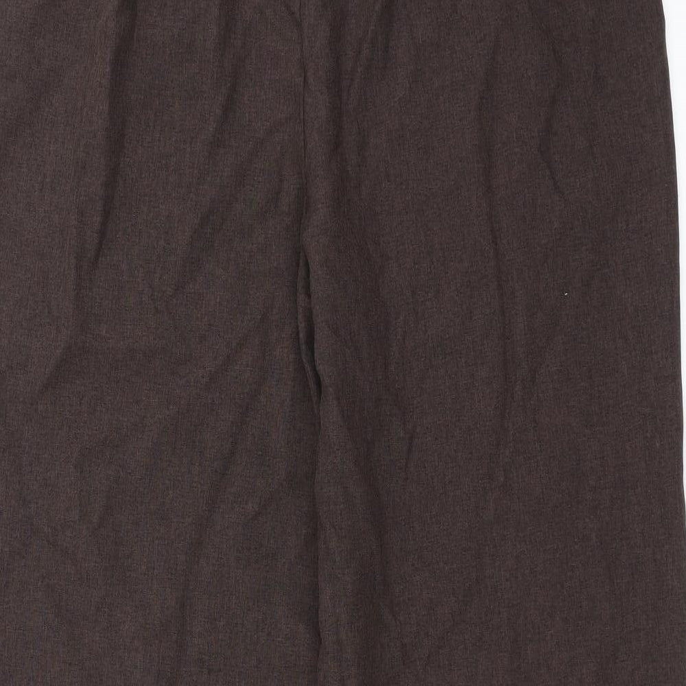 Bonmarché Womens Brown Trousers Size 16 L27 in
