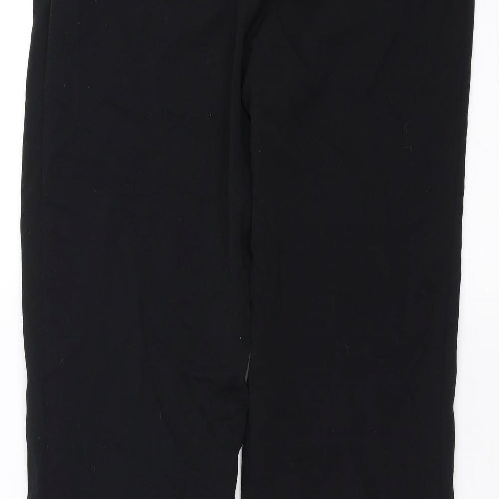 Marks and Spencer Womens Black Trousers Size 8 L30 in