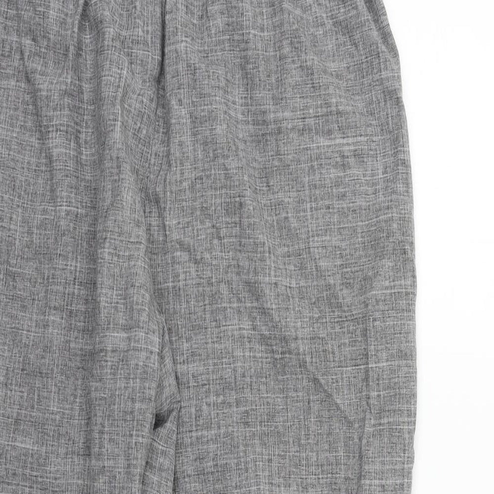 Bonmarché Womens Grey Trousers Size 16 L25 in