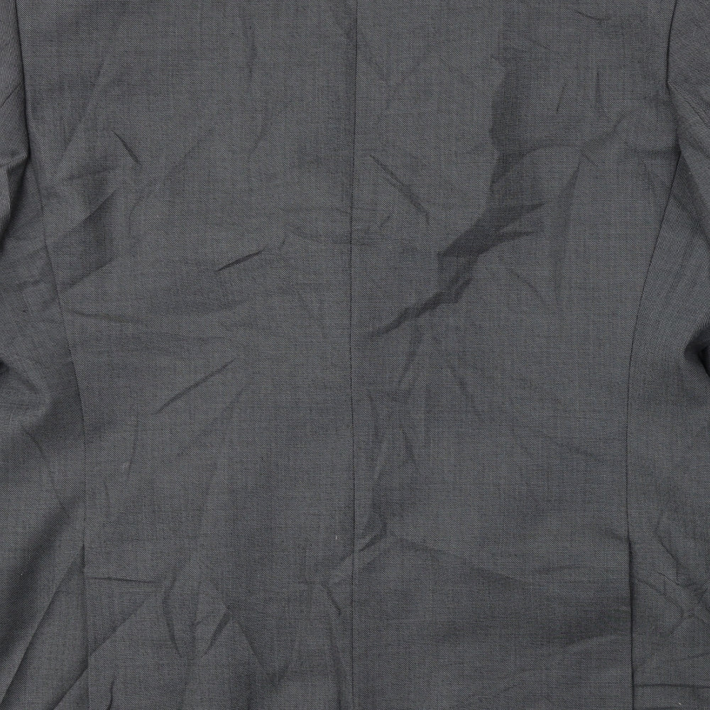 Greenwood Mens Grey Jacket Blazer Size 42