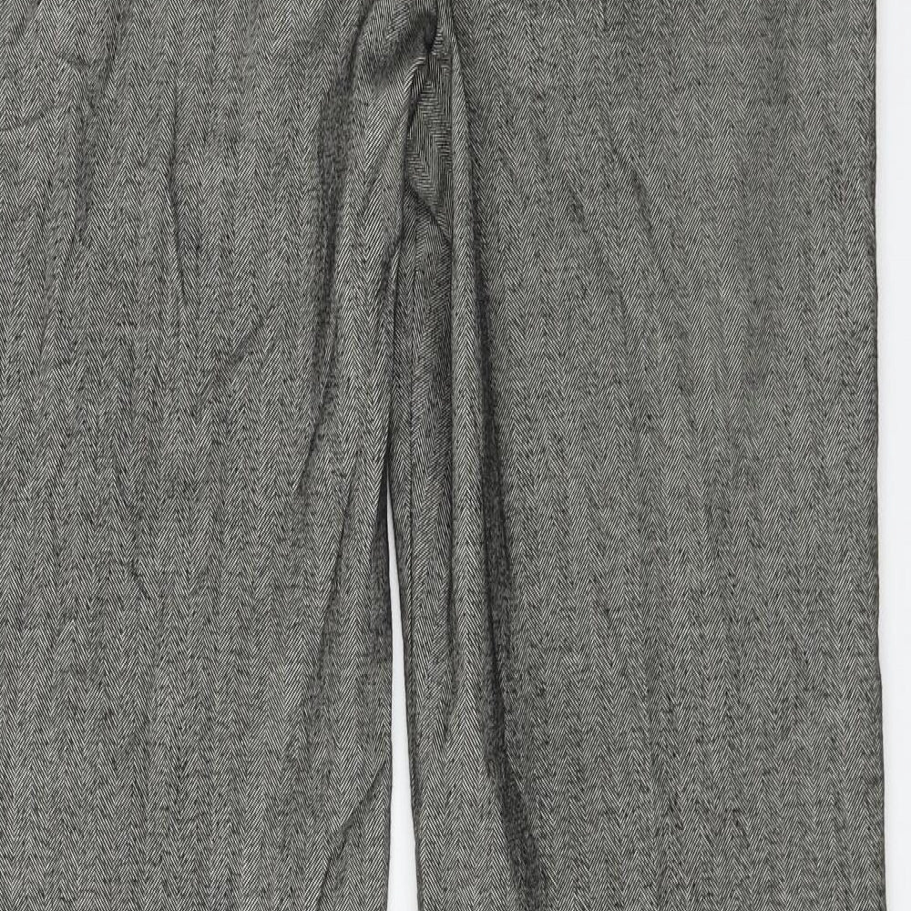 Marks and Spencer Womens Grey Trousers Size 32 in L30 in