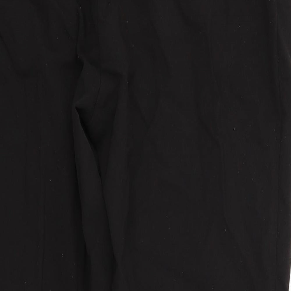 Dorothy Perkins Womens Black Trousers Size 14 L25 in